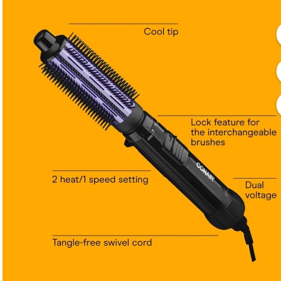 Conair Hot Air Styler, Dual Volumizing Brush - Picture 2 of 11